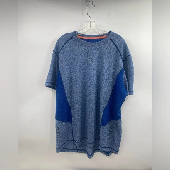 5.11 Tactical Shirt Men's 2XL Blue Recon Performance Athletic Concealed - Picture 1 of 7